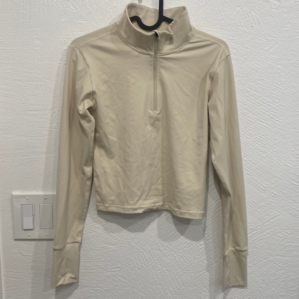 1/4 zip long sleeve